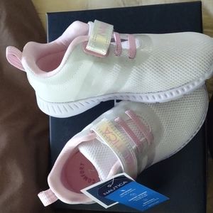 Toddler size 10 girls Nautica shoes